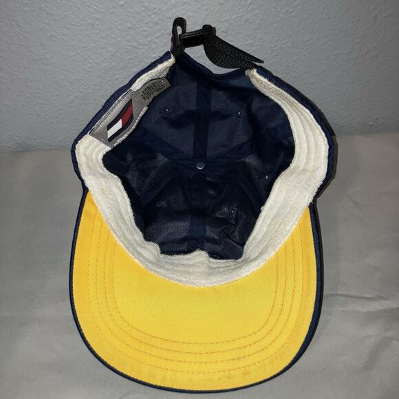 Hat Tommy Hilfiger Athletics Rare Vintage Adjustable Strapback Strap Cap Used - Picture 6 of 9